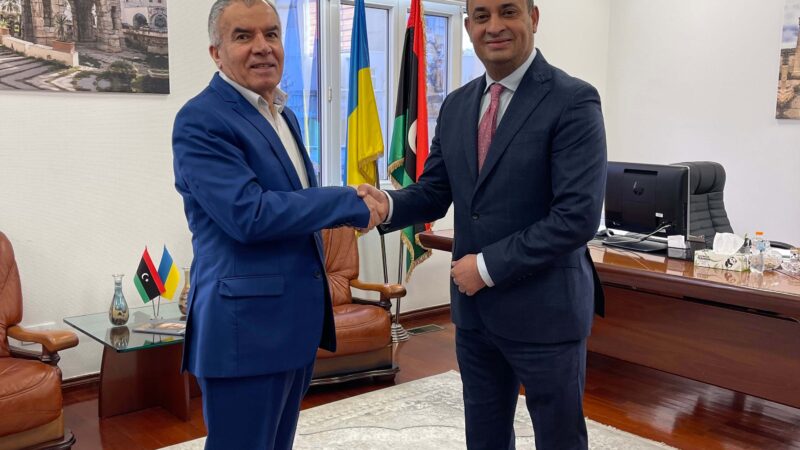 Fruitful meeting at the Libyan Embassy
