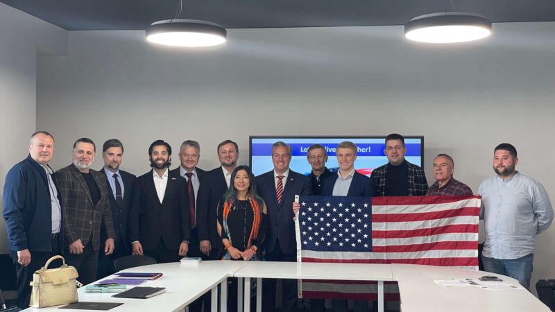 Постреліз візиту делегації з США до України на запрошення громадського руху «Вільна нація»